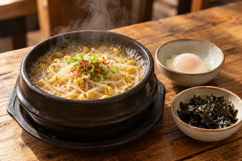 콩나물국밥 한 그릇